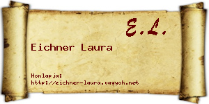 Eichner Laura névjegykártya